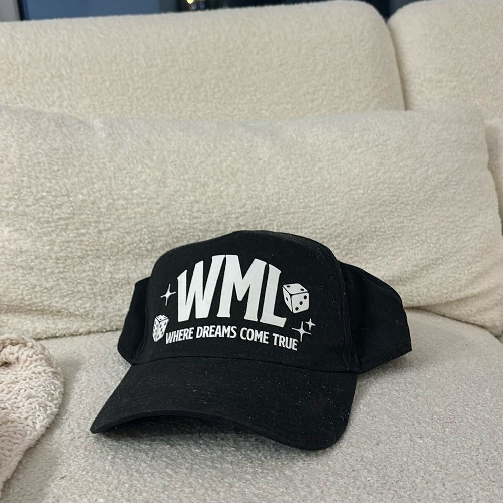 Wish me luck trucker hat